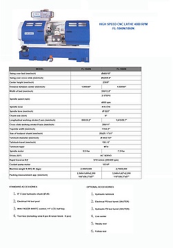 FLAT BED CNC LATHE